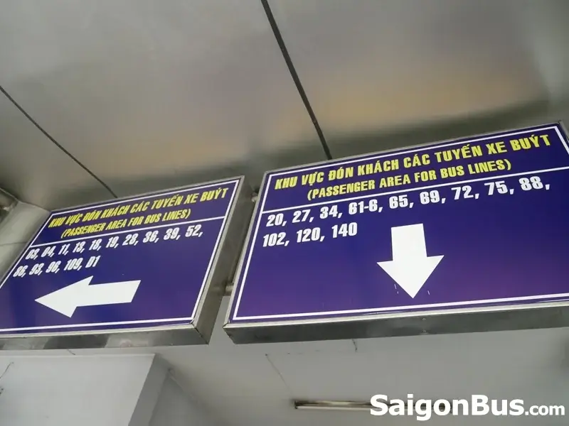 Saigon Bus Station Routes